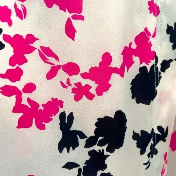 Tanya Taylor Navy Blue Silk Floral Tie Back Maxi Dress Womens 8 - Picture 12 of 15